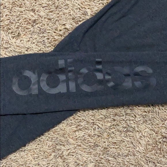 Adidas high rise grey leggings - Picture 1 of 3